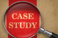 Image that says case study